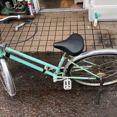 【リサイクルショップどりーむ鹿大前店】No.546　自転車　激安！！基本装備無し。。乗れますの画像
