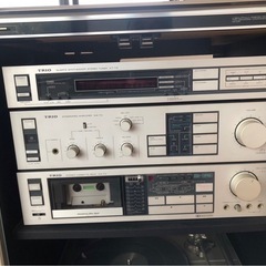 TORIO・ビンテージオーディオコンポーネントセット＆オーディオラック付きの画像