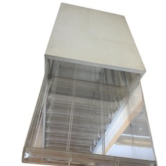 書類ケース パンフレットケース 四輪自在キャスター 書類棚の画像