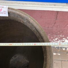 【リサイクルショップどりーむ鹿大前店】No.3152　大きな壺　馬鹿でかい‼ビックリ！の画像