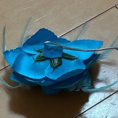 衣装用の花(青)の画像