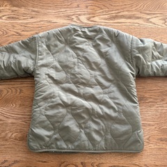 ＊グローバルワーク＊キルティングアウター＊カーキ＊サイズ110＊の画像