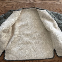 ＊グローバルワーク＊キルティングアウター＊カーキ＊サイズ110＊の画像