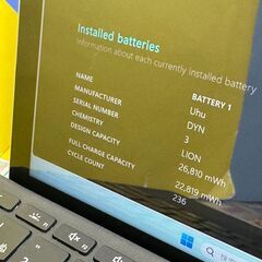 JC0687　Surface Go 2 10.5型 8GB Office2024 キーボード　コンパクトの画像