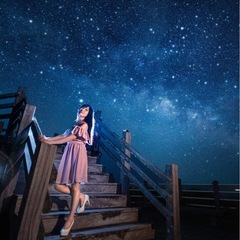 人気の星空ポートレートを超低価格で！一生の思い出に残る写真撮ります！の画像