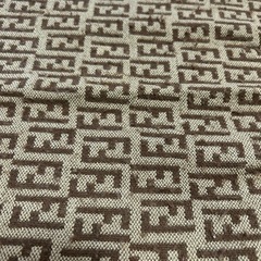 フェンディFENDIマフラー ストール ショール スカーフbrown ブラウン茶色系Zuccaズッカ柄ウールイタリア製 レディース女性用婦人ウィメンズwomen’sメンズmen’s男性用紳士ユニセックス男女兼用の画像