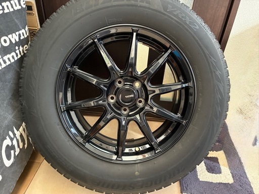 スバル車に！G-SPEED G-05/ジースピード G05 ホイール 215/65R16スタッドレス