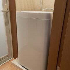 全自動洗濯機4.5kg PORO YWM-T45LW(ほぼ新品)の画像