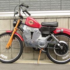 激レア 旧車 Harley-Davidson Sportster USA デコチャリ ハーレーダビッドソン スポーツスター ロードマスター ビンテージバイク スピードメーター アメリカン チョッパー ローライダー ローチャリ ビーチクルーザーの画像