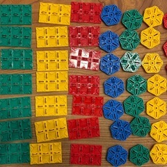 LaQ Pax ラキュー　56個　作り方ガイドつき付きの画像