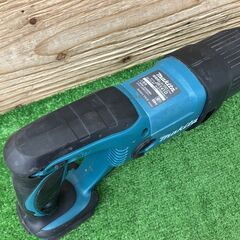 【SIW】makita マキタ JR141DRF 14.4V充電式レシプロソー バッテリー1個、充電器付き【中古動作品】の画像