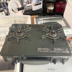 配送可能　保証付き ガスコンロ プロパンガス用 Rinnai リンナイ 2021年製 KSR562BKR 右強火力の画像