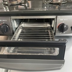 配送可能　保証付き ガスコンロ プロパンガス用 Rinnai リンナイ 2021年製 KSR562BKR 右強火力の画像