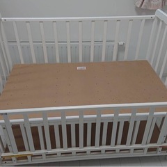 ベビーベッド＊中古の画像