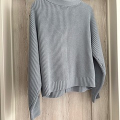 新品未使用品Lovetoxic Lサイズ カーディガン サックス色の画像