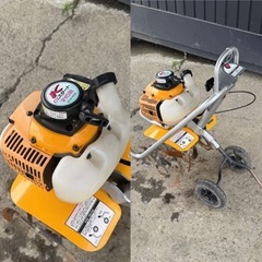 h-221△ q 岐阜発/ RYOBI/ リョービ/ RCVK-4200/ 管理機/ 耕運機/ 実動 動画実演は行なっておりません/ 現状品/ R7.6/27 △の画像
