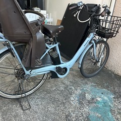 Panasonic 電動自転車　ビビ　水色　16Aの画像