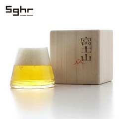 【新品未使用】sghr富士山グラス木箱入りの画像