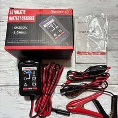 バッテリー充電器　AUTOMATIC BATTERY CHARGERの画像