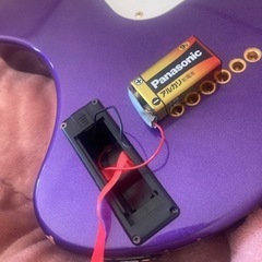 フェルナンデス ZO-3 エレキギター 紫 ジャンク品の画像