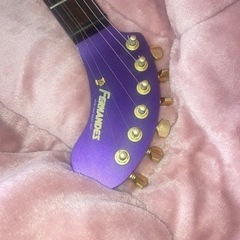 フェルナンデス ZO-3 エレキギター 紫 ジャンク品の画像