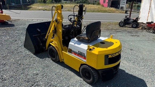 【熊本】小松　コマツタイヤショベル　SD07L-2　ホイールローダー　ディーゼル 熊本】小松 コマツタイヤショベル SD07L-2 ホイールローダー