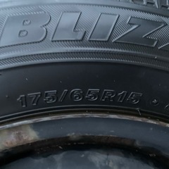 175/65R15スタッドレス　⑦
の画像