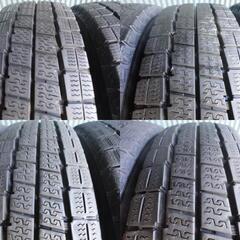 ダンロップ　WINTER MAXX LV01　145/80R12　80/78N LT　4本　9分溝　2024年製　程度良好！の画像