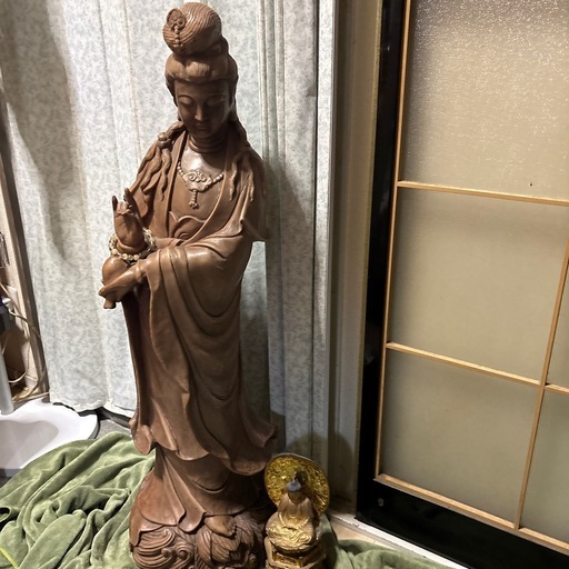 観音様仏像です