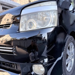 70系ヴォクシー　後席モニター付きの画像