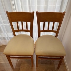 ダイニングセット　テーブル　チェア　3点セットの画像