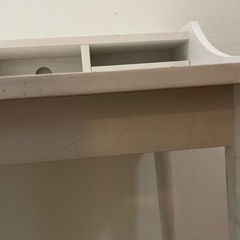 白いデスク つくえ の画像