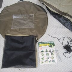 Montagna ワンタッチドームテント　１～２人用　HAC2702　ソロキャンプにの画像