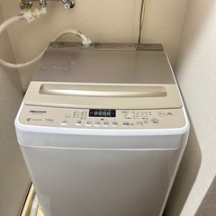 hisense 洗濯機の画像