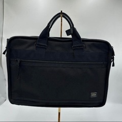 PORTER ブラック ビジネスバッグ シンプルの画像