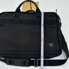 PORTER ブラック ビジネスバッグ シンプルの画像