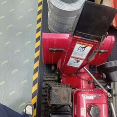 除雪機　HONDA　HS660　レッド　鍵付の画像