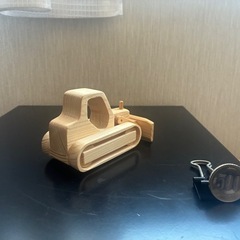 【木工おもちゃ】ブルドーザー　№003の画像