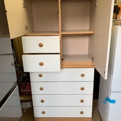 ナフコ　ベビータンスの画像