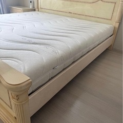 イタリア製　ワイドキング　サラシリーズ　アイボリー　Dorsalウッドスプリングの画像