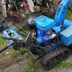 除雪機★ ヤマハ YSM660 動作OK ６馬力 セル付★交換 下取り上取り可の画像