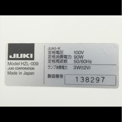 JUKI ミシンの画像