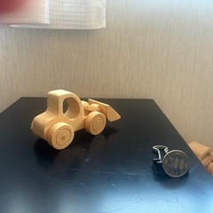 【木工おもちゃ】ブルドーザー2　№004の画像