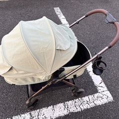 Pigeon Epa ベビーカー  純正カップホルダー付の画像