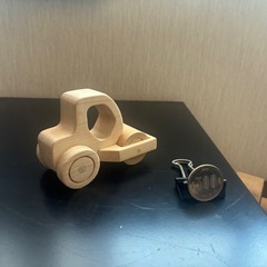 【木工おもちゃ】ロードローラー（小）　№005の画像