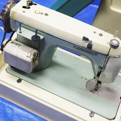 中古品　2620　昭和の家電　ミシン　ジャノメ　JANOME　一般用ミシン　71-52　ジャンク品としての画像