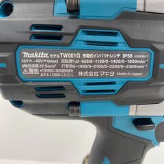 A-571【リユースのサカイ野々市店】ジモティ来店特価‼マキタ makita インパクトレンチ TW001GRDX  動作チェック＆クリーニング済みの画像