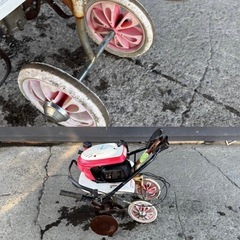 h-224△ q 岐阜発/ ホンダ/ ホリデー/ FH220/ 管理機/ 耕運機/ 実動 動画アクセルワイヤー欠品/ 現状品/ 管10u/ R7.10/29 △の画像