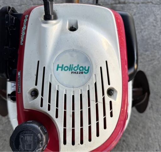 h-224△ q 岐阜発/ ホンダ/ ホリデー/ FH220/ 管理機/ 耕運機/ 実動 動画アクセルワイヤー欠品/ 現状品/ 管10u/ R7.10/29 △