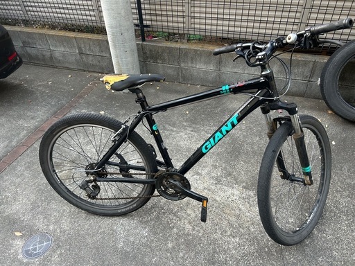 GIANT マウンテンバイク 黒緑